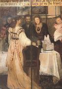 Alma-Tadema, Sir Lawrence The Epps Family Screen (detao) (mk23) oil painting